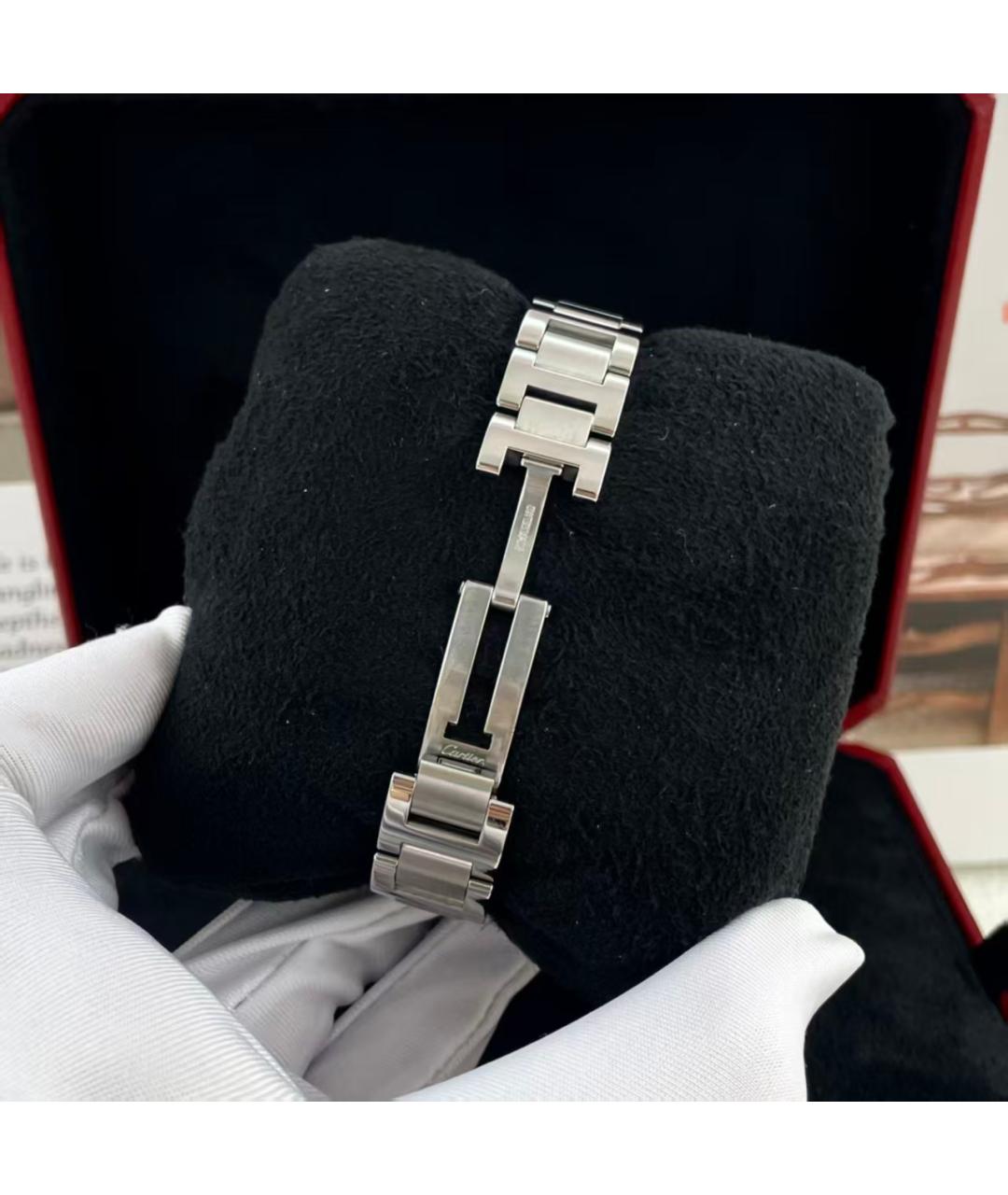 CARTIER Серебряные часы, фото 4