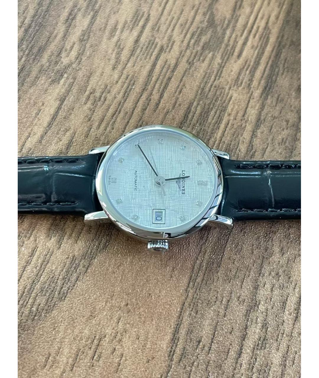 LONGINES Серебряные металлические часы, фото 4