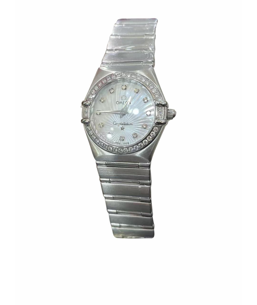 OMEGA Серебряные часы, фото 6