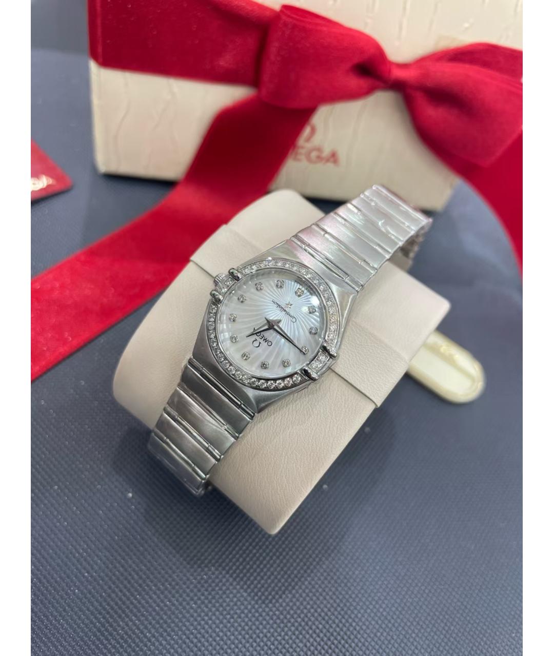 OMEGA Серебряные часы, фото 2