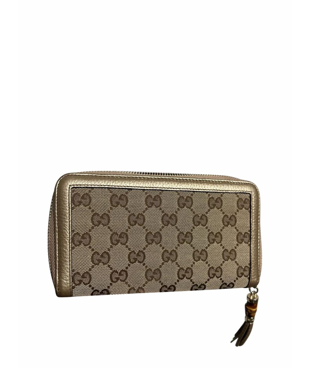 GUCCI Бежевый кошелек, фото 1