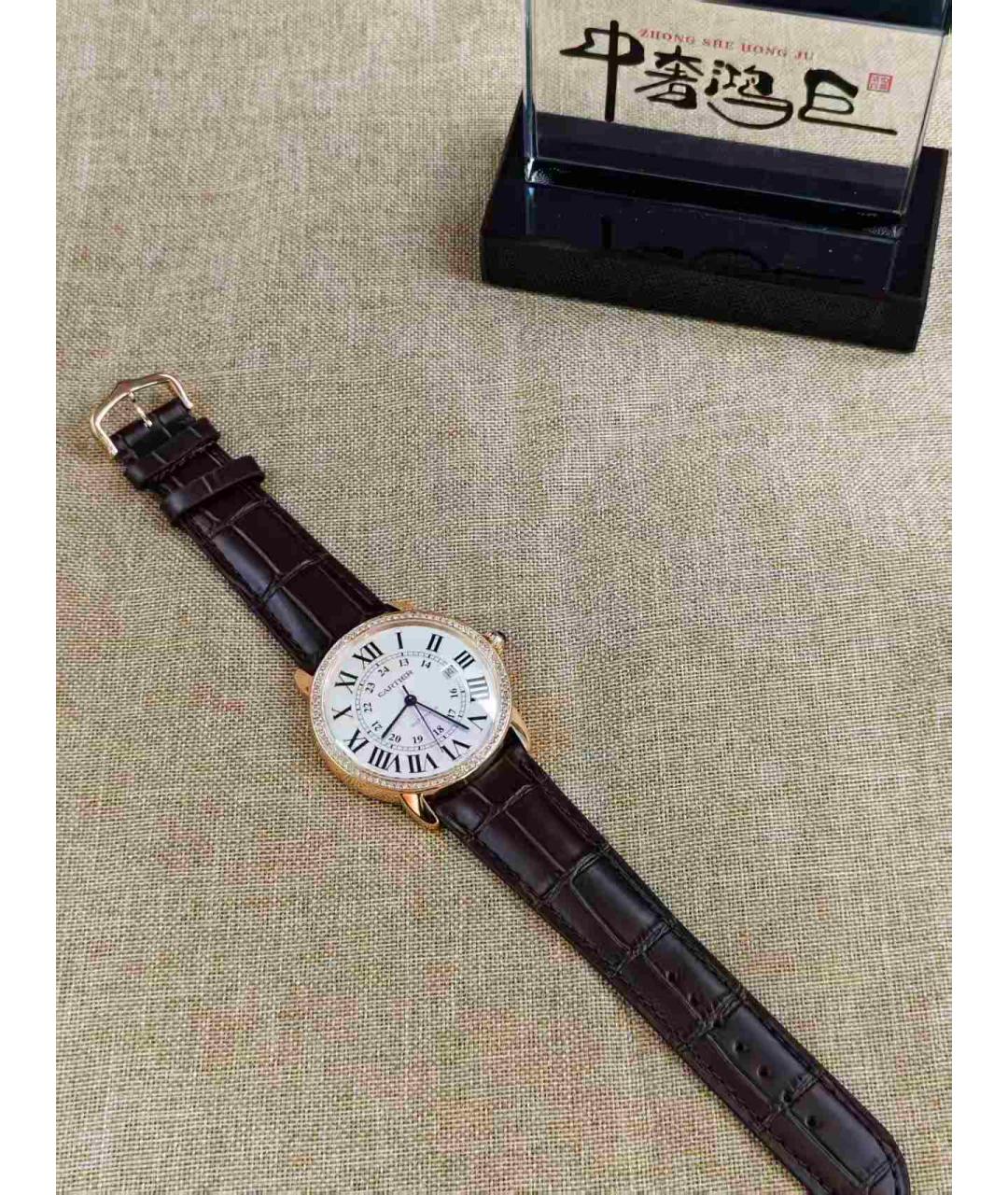CARTIER Золотые часы из розового золота, фото 4