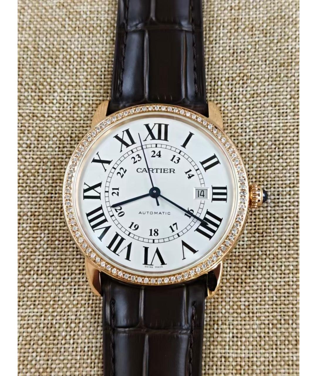 CARTIER Золотые часы из розового золота, фото 5