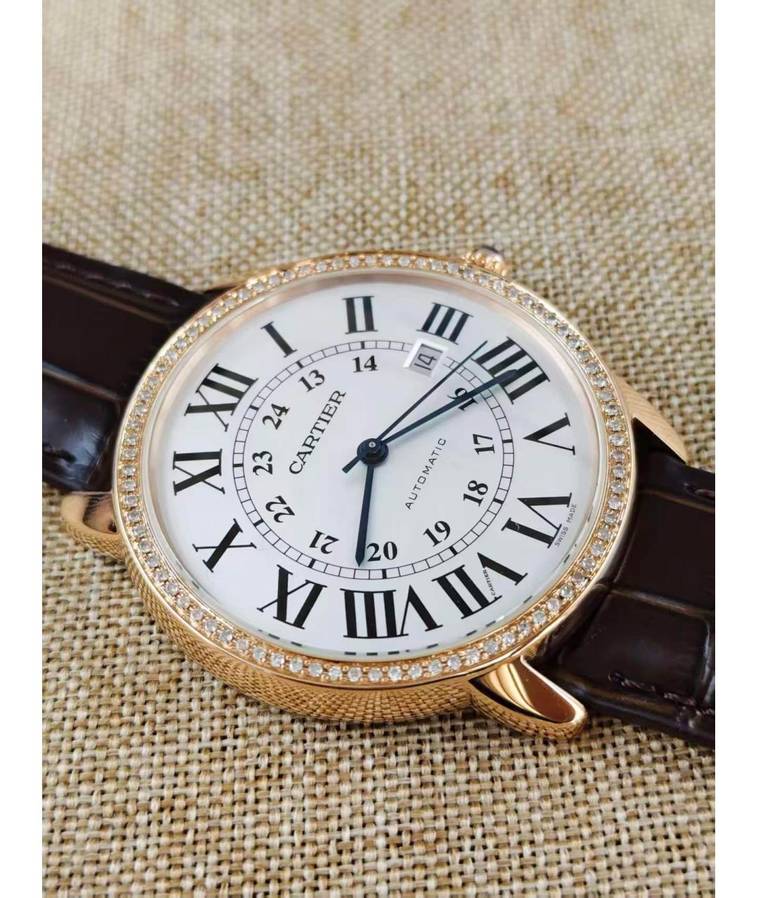 CARTIER Золотые часы из розового золота, фото 2