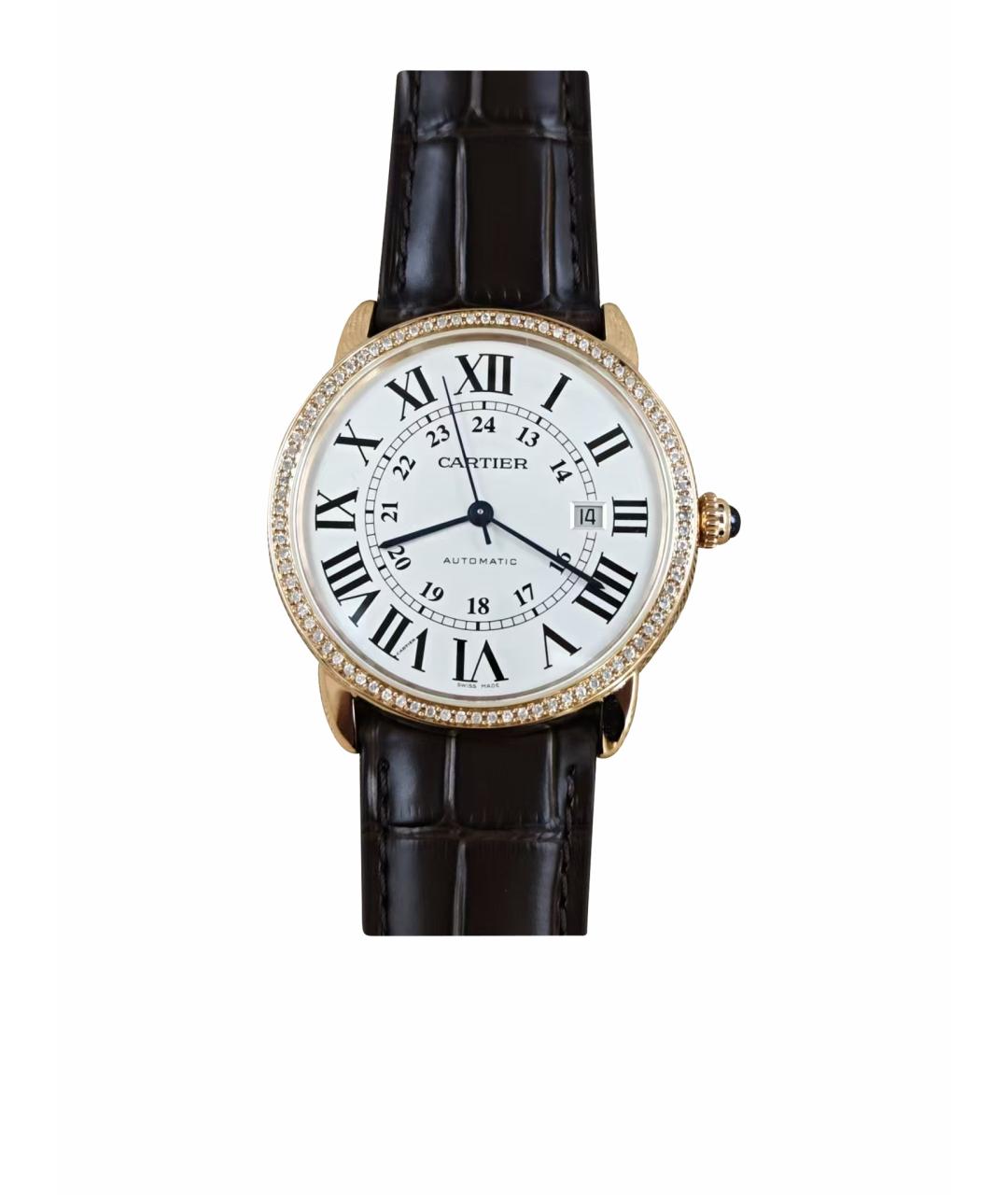 CARTIER Золотые часы из розового золота, фото 6