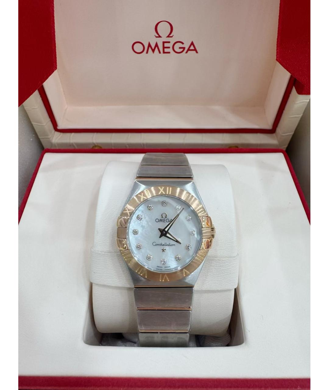 OMEGA Золотые часы из розового золота, фото 5