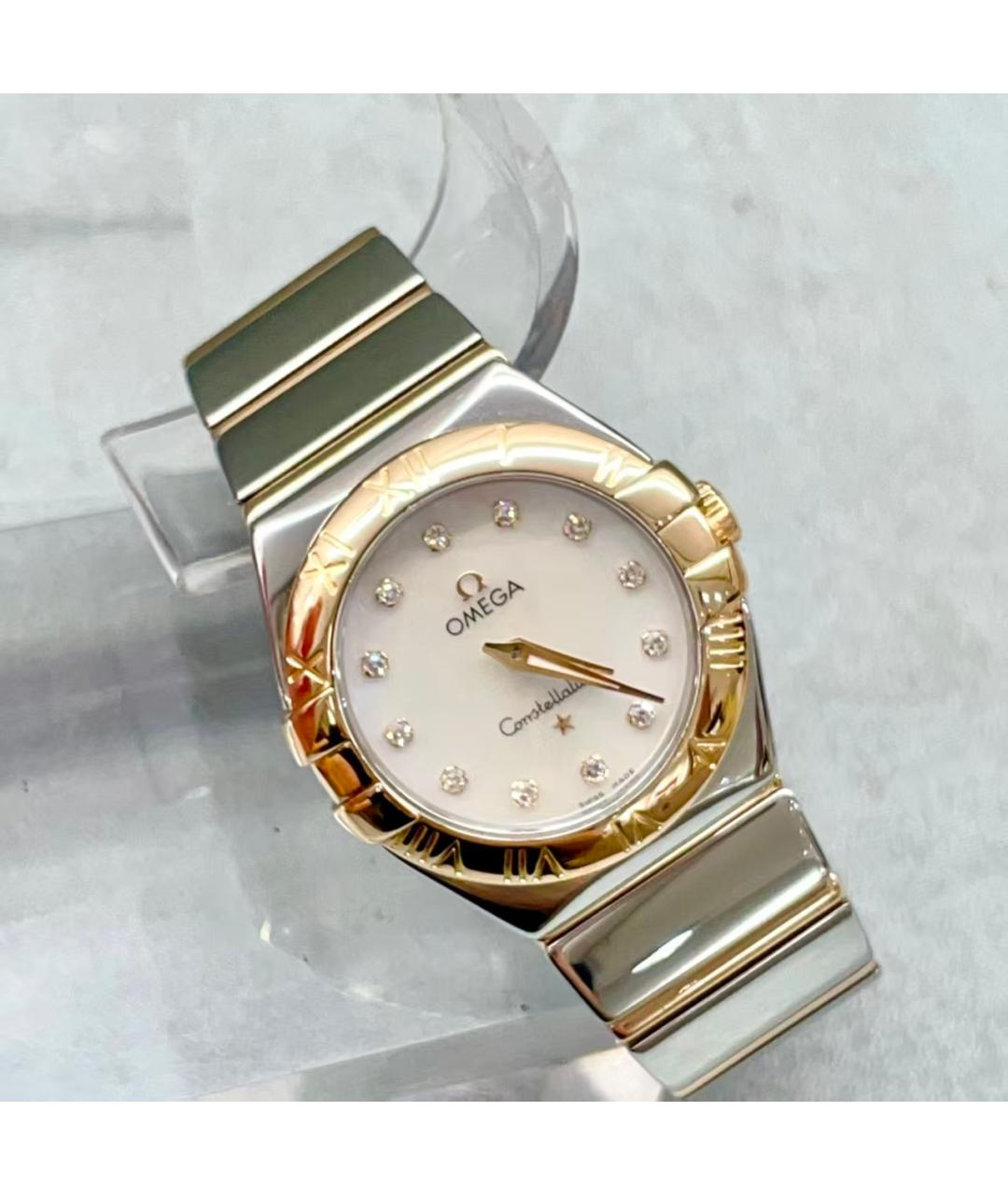 OMEGA Золотые часы из розового золота, фото 3