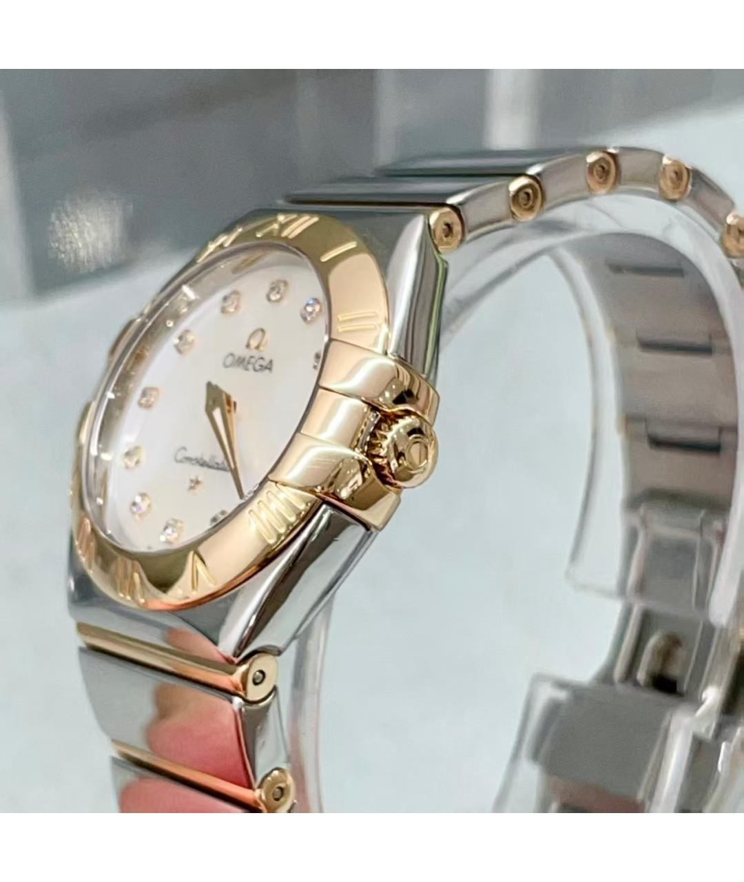 OMEGA Золотые часы из розового золота, фото 5