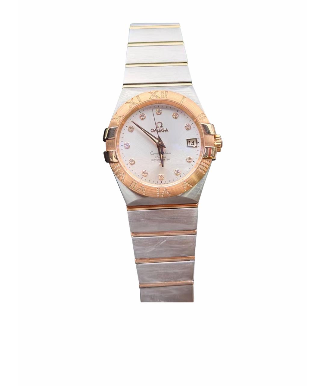OMEGA Золотые часы из розового золота, фото 6