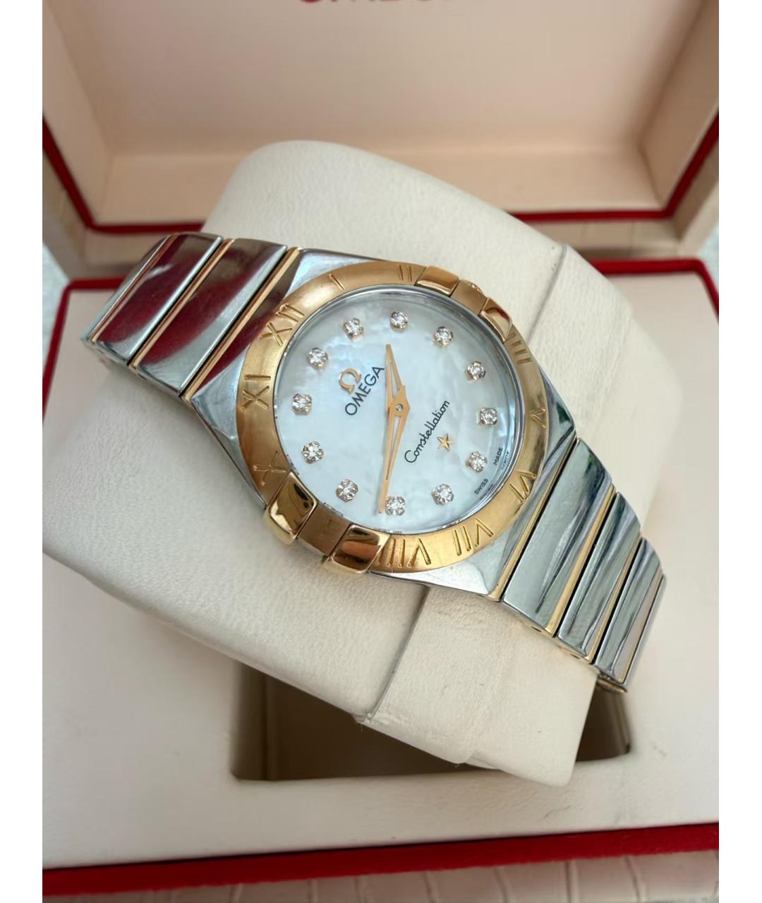 OMEGA Золотые часы из розового золота, фото 2