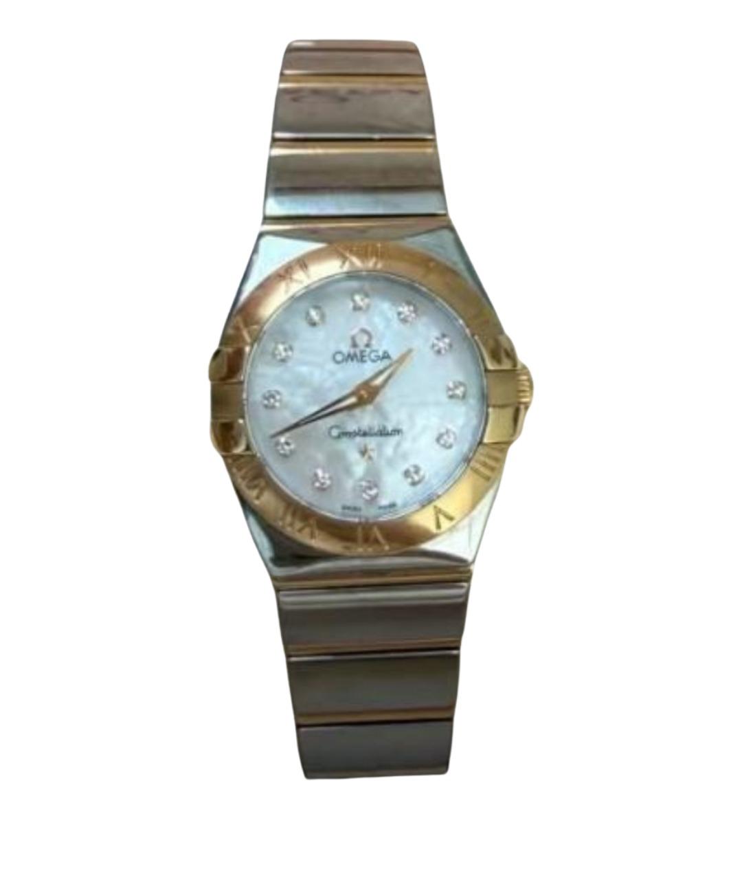 OMEGA Золотые часы из розового золота, фото 1