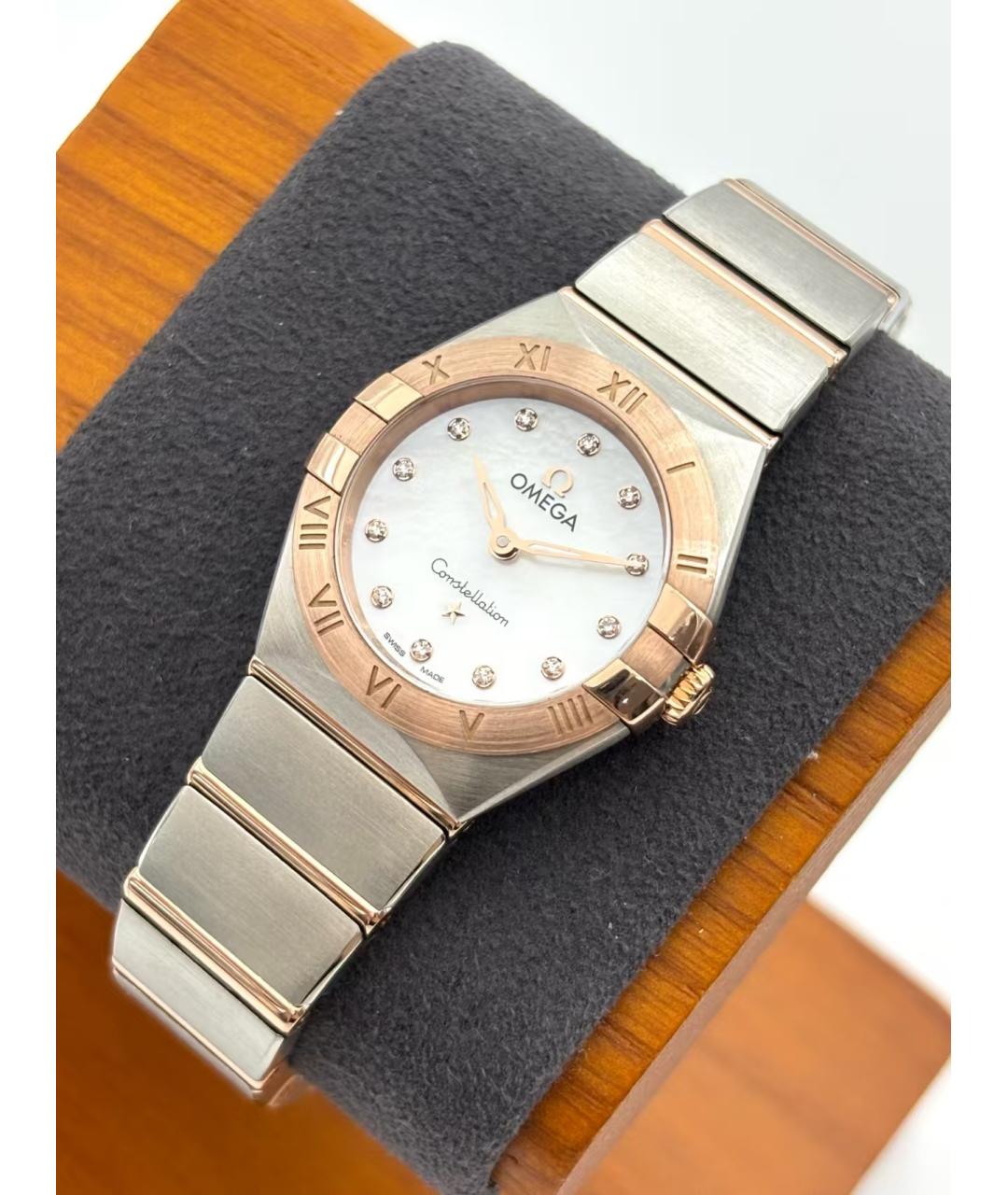 OMEGA Золотые часы из розового золота, фото 3