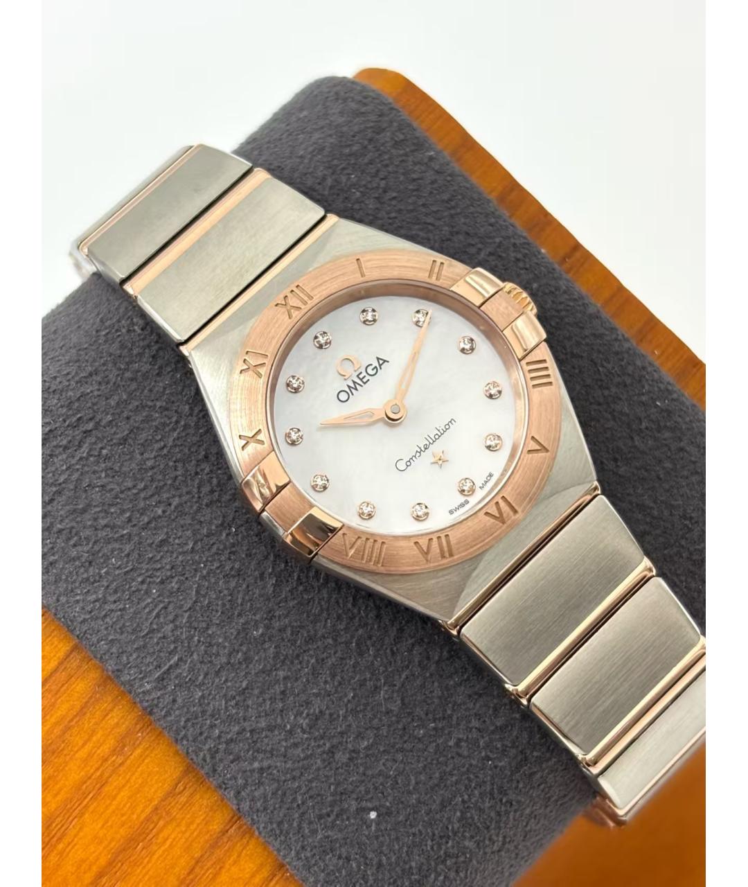 OMEGA Золотые часы из розового золота, фото 4