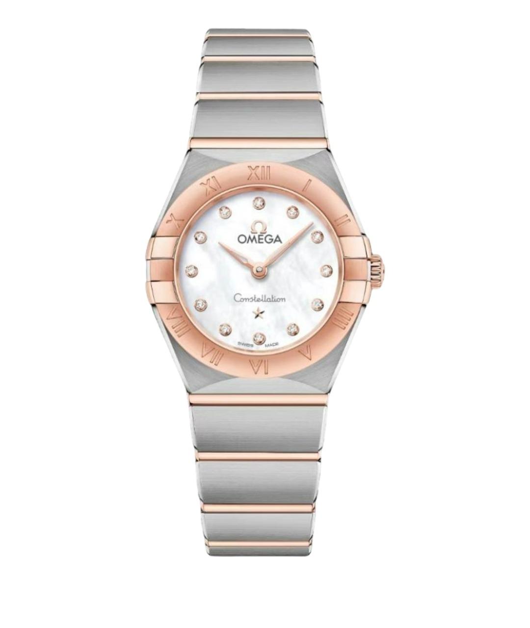 OMEGA Золотые часы из розового золота, фото 1