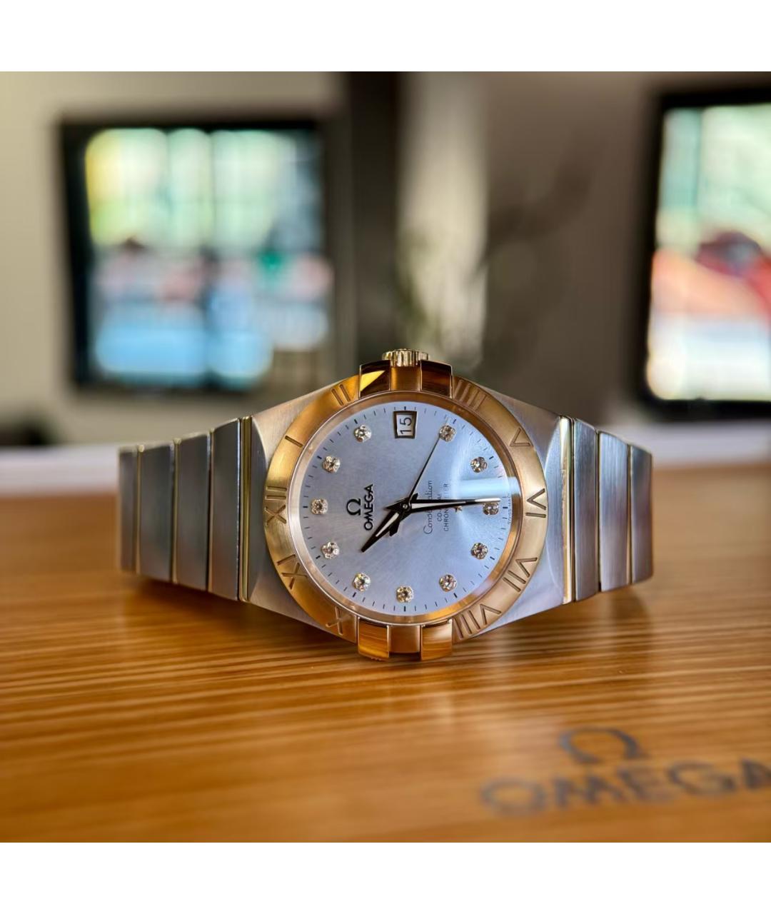 OMEGA Золотые часы из желтого золота, фото 3