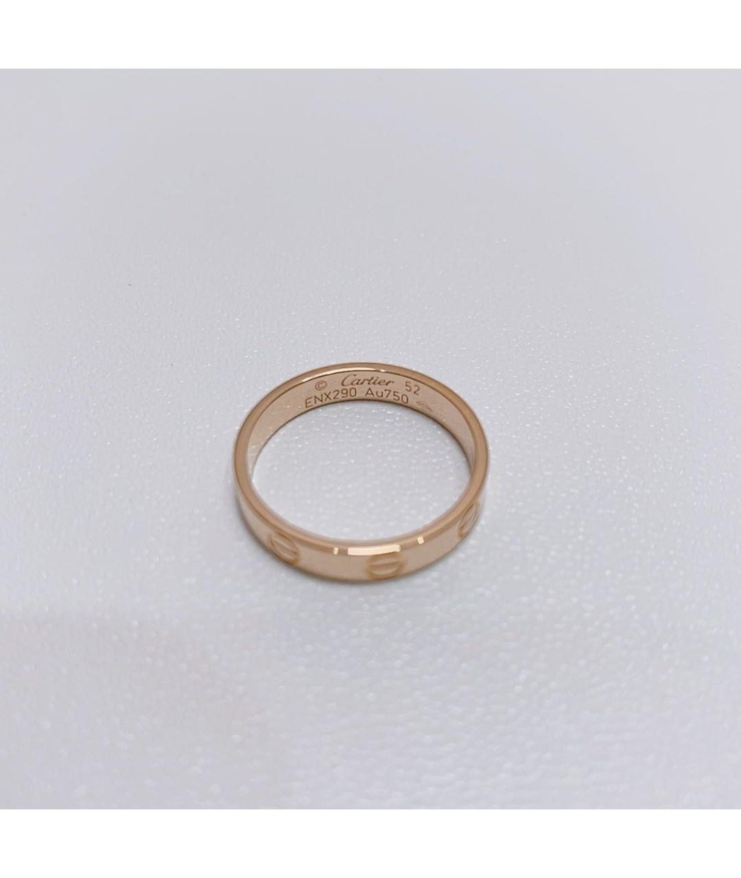 CARTIER Золотое кольцо из розового золота, фото 3