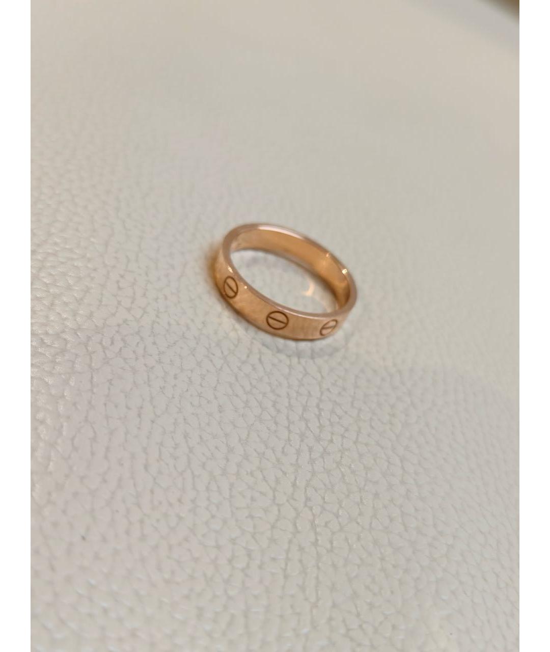 CARTIER Золотое кольцо из розового золота, фото 4