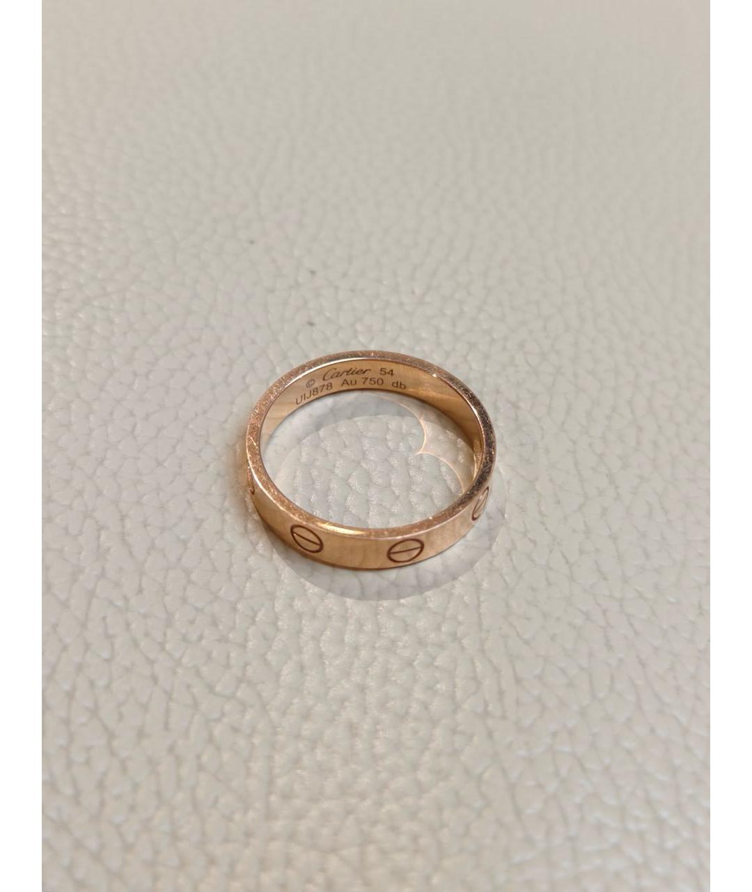 CARTIER Золотое кольцо из розового золота, фото 2