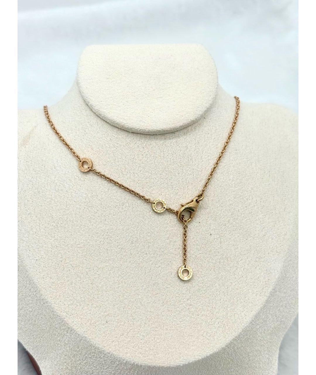 BVLGARI Золотая подвеска из розового золота, фото 3