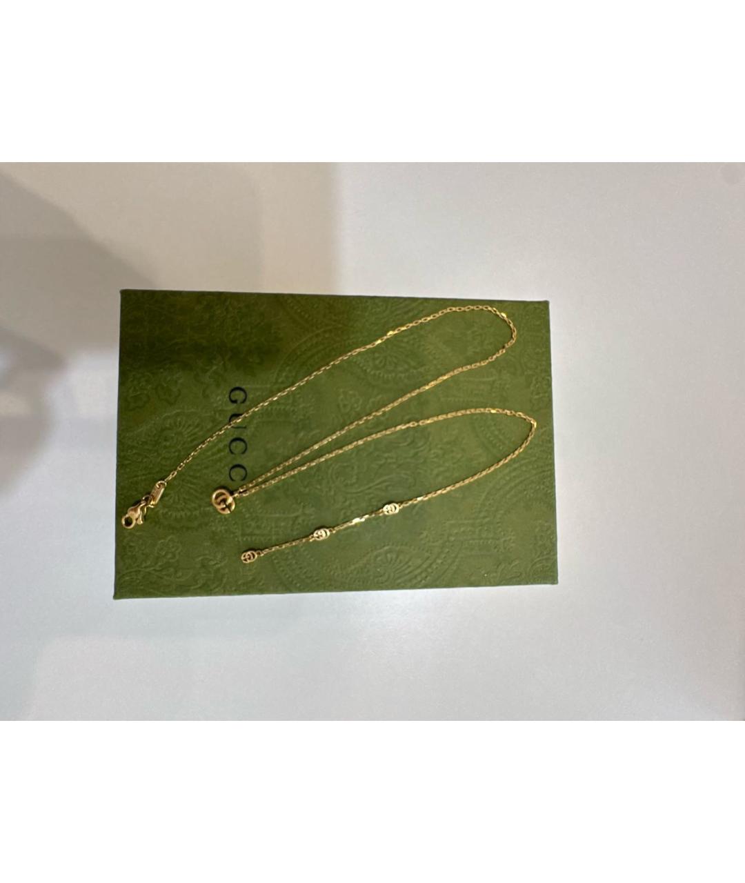 GUCCI Золотая цепочка из желтого золота, фото 2