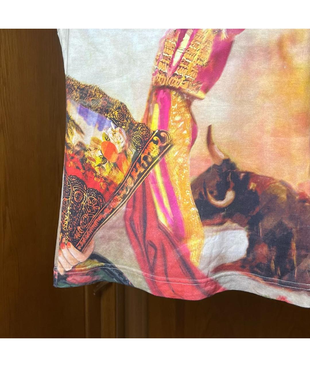 DOLCE&GABBANA Мульти хлопковая майка, фото 6