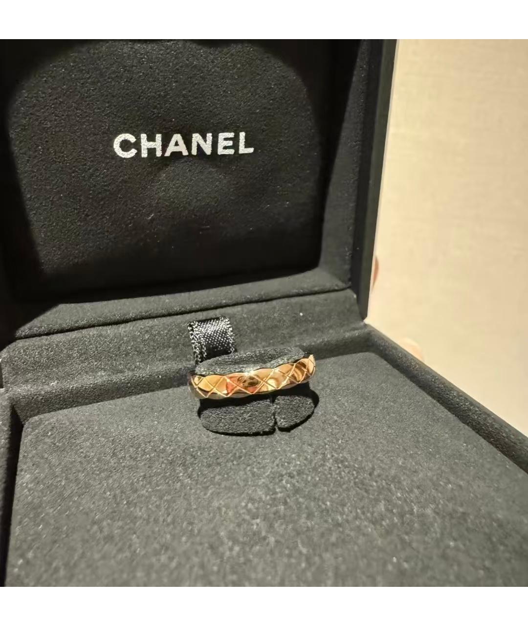CHANEL Золотое кольцо, фото 5