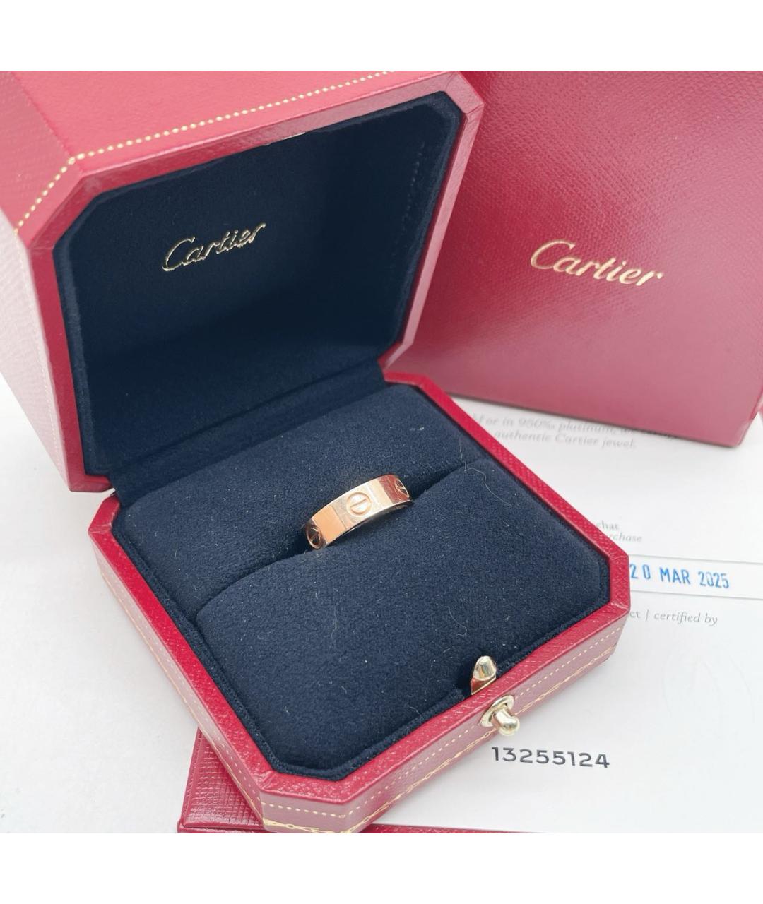 CARTIER Золотое кольцо из розового золота, фото 2