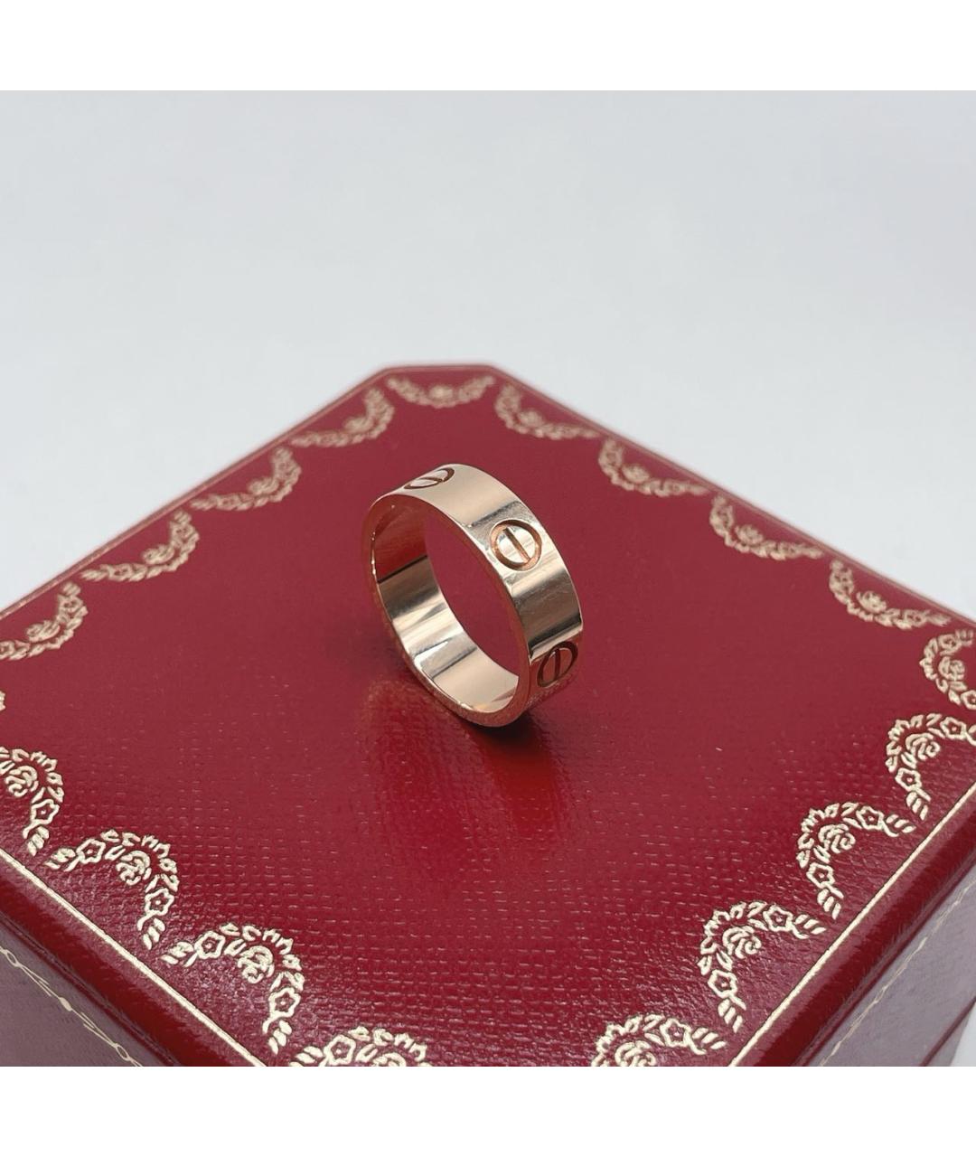 CARTIER Золотое кольцо из розового золота, фото 4