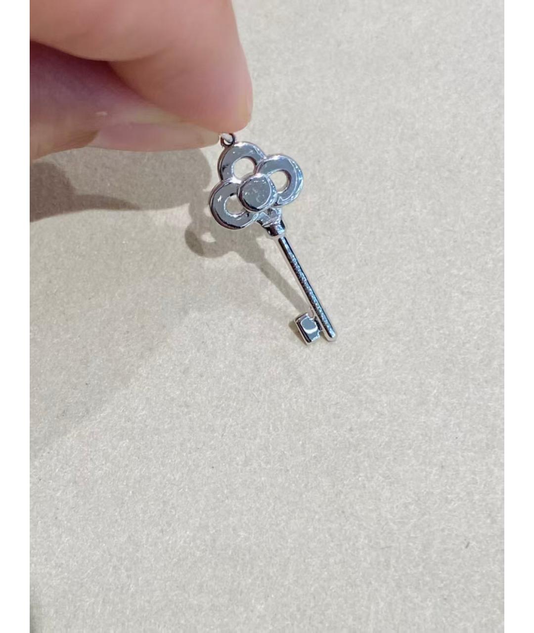TIFFANY&CO Серебряный кулон из белого золота, фото 4
