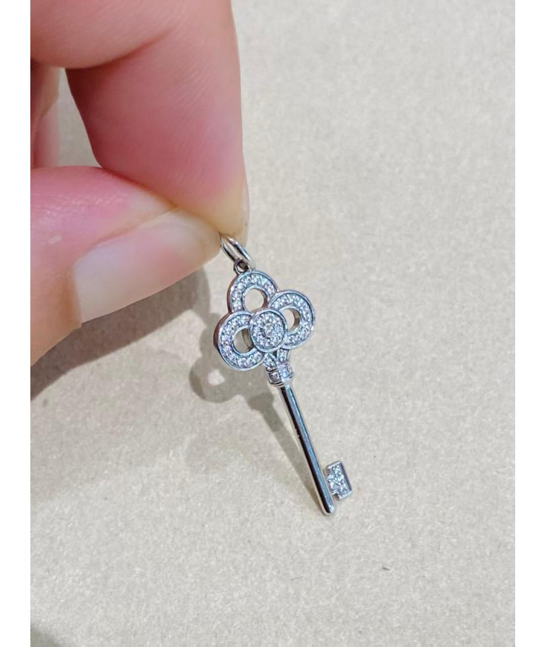 TIFFANY&CO Серебряный кулон из белого золота, фото 3