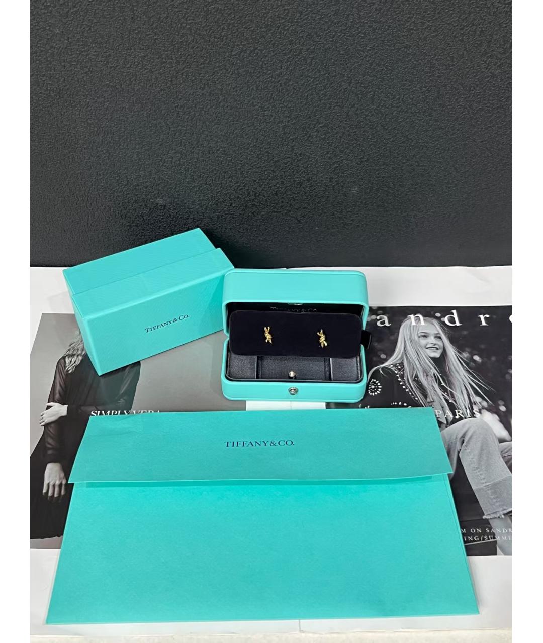 TIFFANY&CO Золотые серьги из розового золота, фото 3