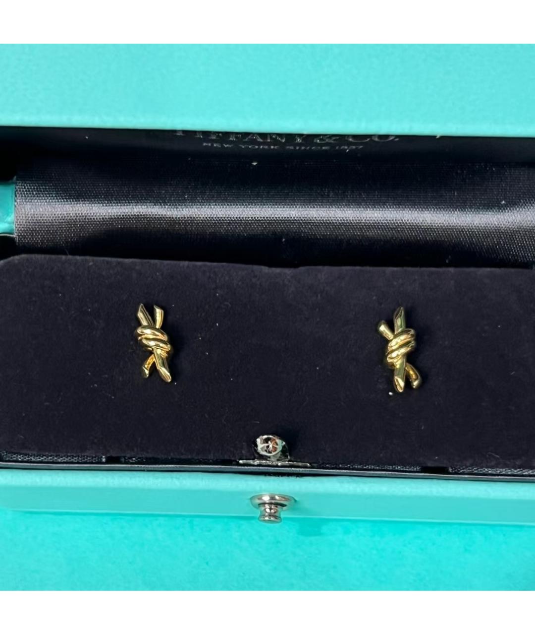 TIFFANY&CO Золотые серьги из розового золота, фото 2