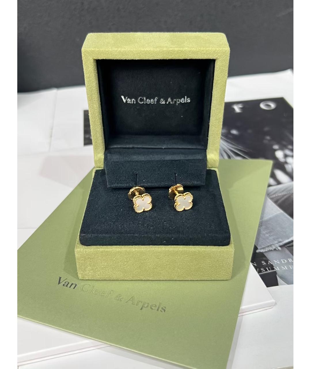 VAN CLEEF & ARPELS Золотые серьги, фото 3