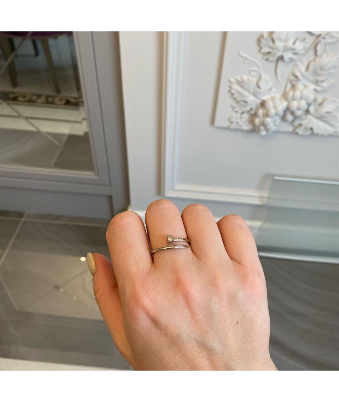 CARTIER Серебряное кольцо из белого золота, фото 5