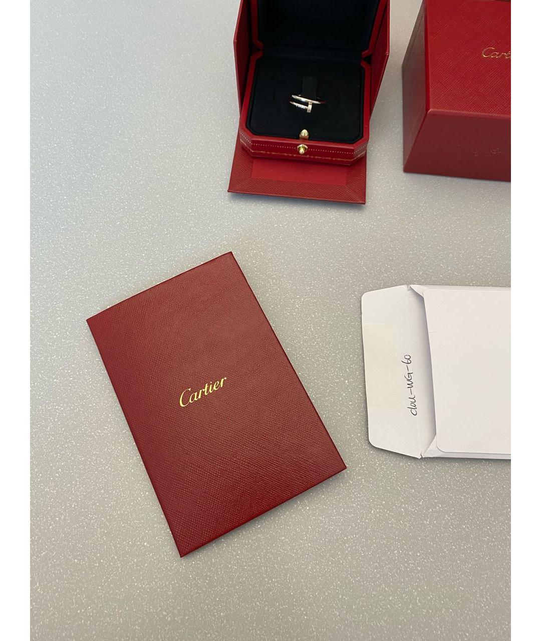 CARTIER Серебряное кольцо из белого золота, фото 6