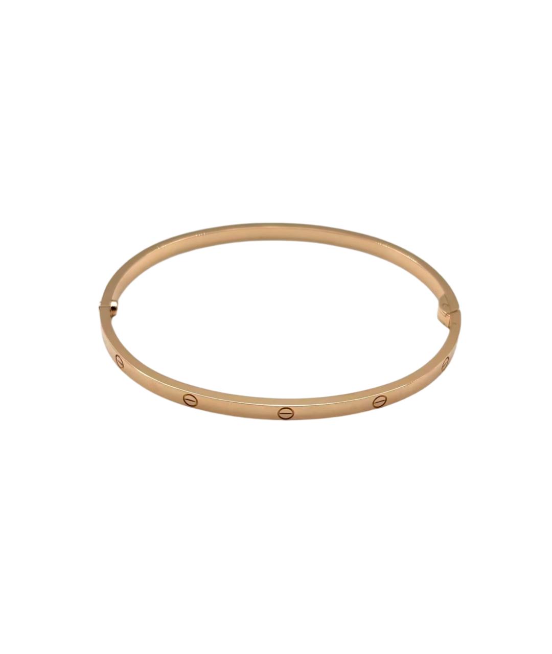 CARTIER Золотой браслет из розового золота, фото 6