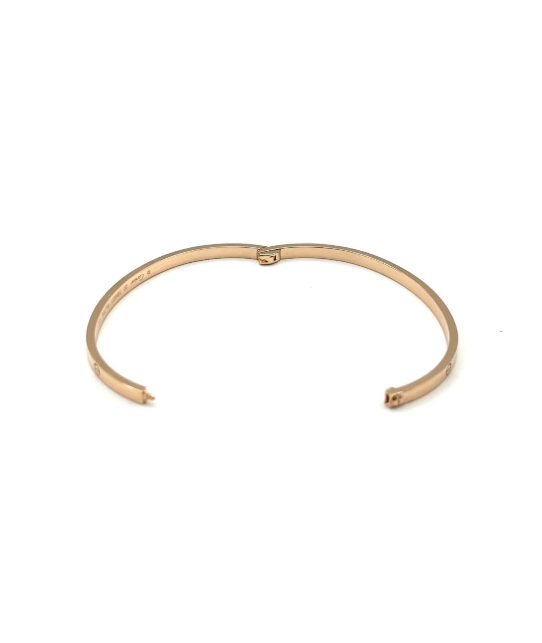 CARTIER Золотой браслет из розового золота, фото 5