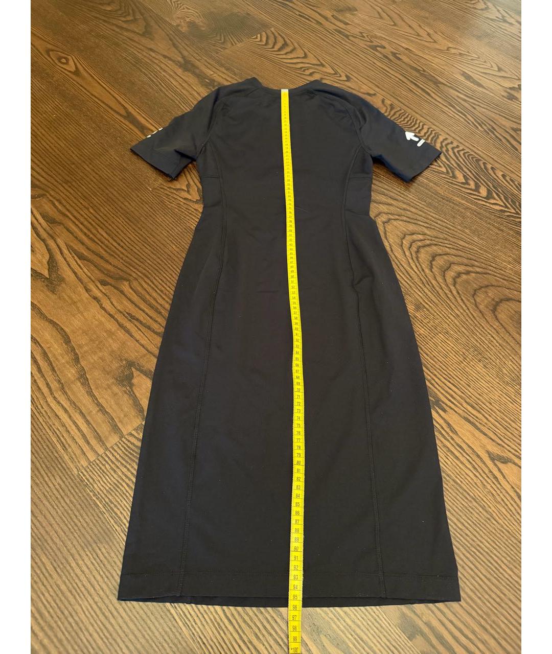 OFF-WHITE Черное платье, фото 4