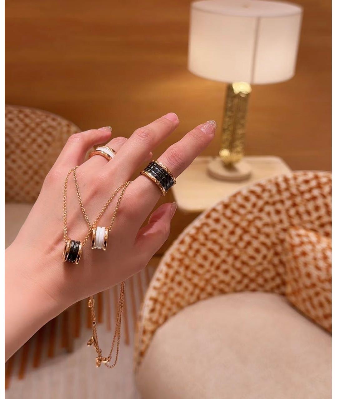 BVLGARI Золотая подвеска из розового золота, фото 7