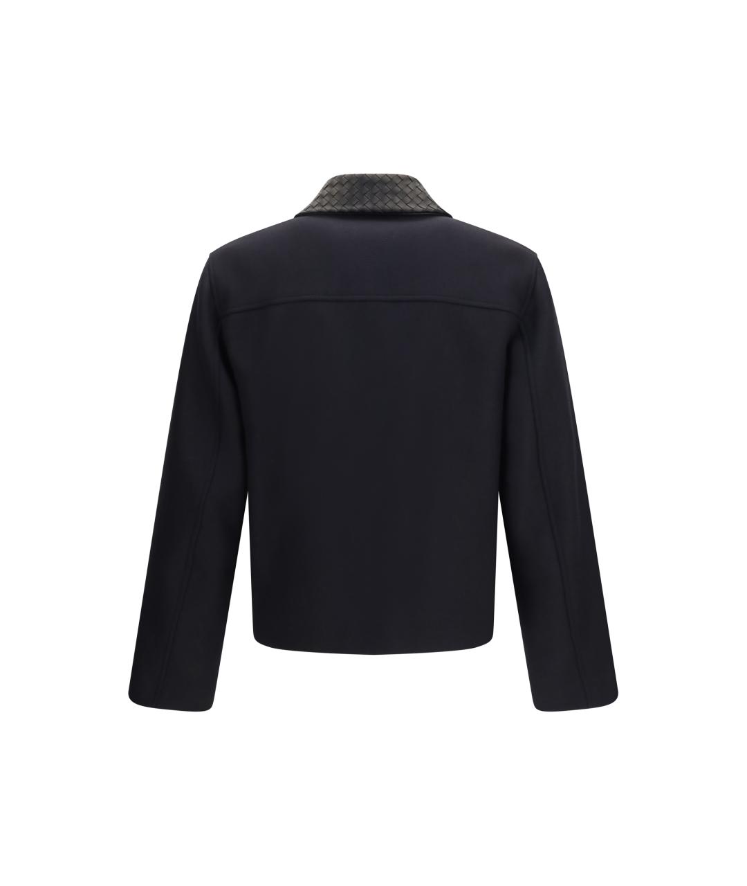 BOTTEGA VENETA Черная шерстяная куртка, фото 2