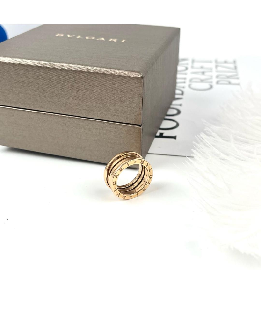 BVLGARI Золотое кольцо из розового золота, фото 2