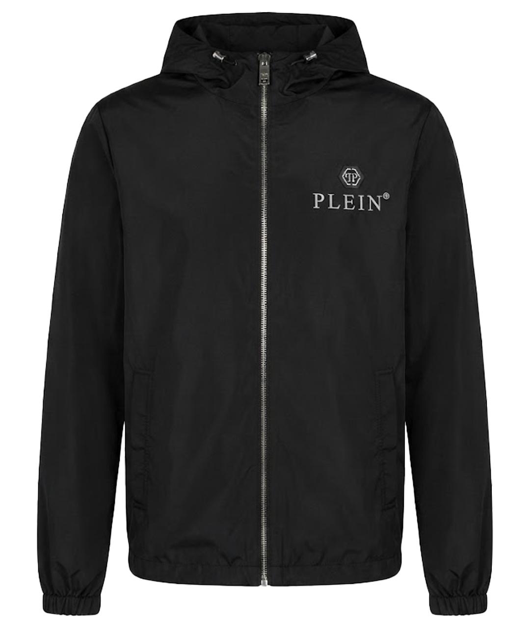 PHILIPP PLEIN Черная полиэстеровая куртка, фото 1