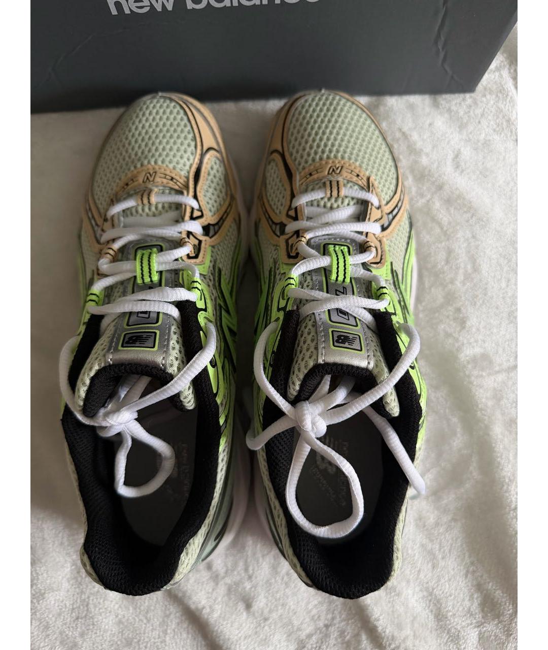 NEW BALANCE Салатовые синтетические кроссовки, фото 3
