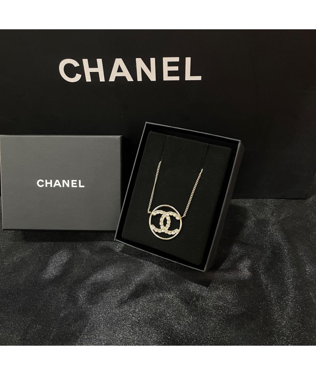 CHANEL Золотое металлическое колье, фото 2