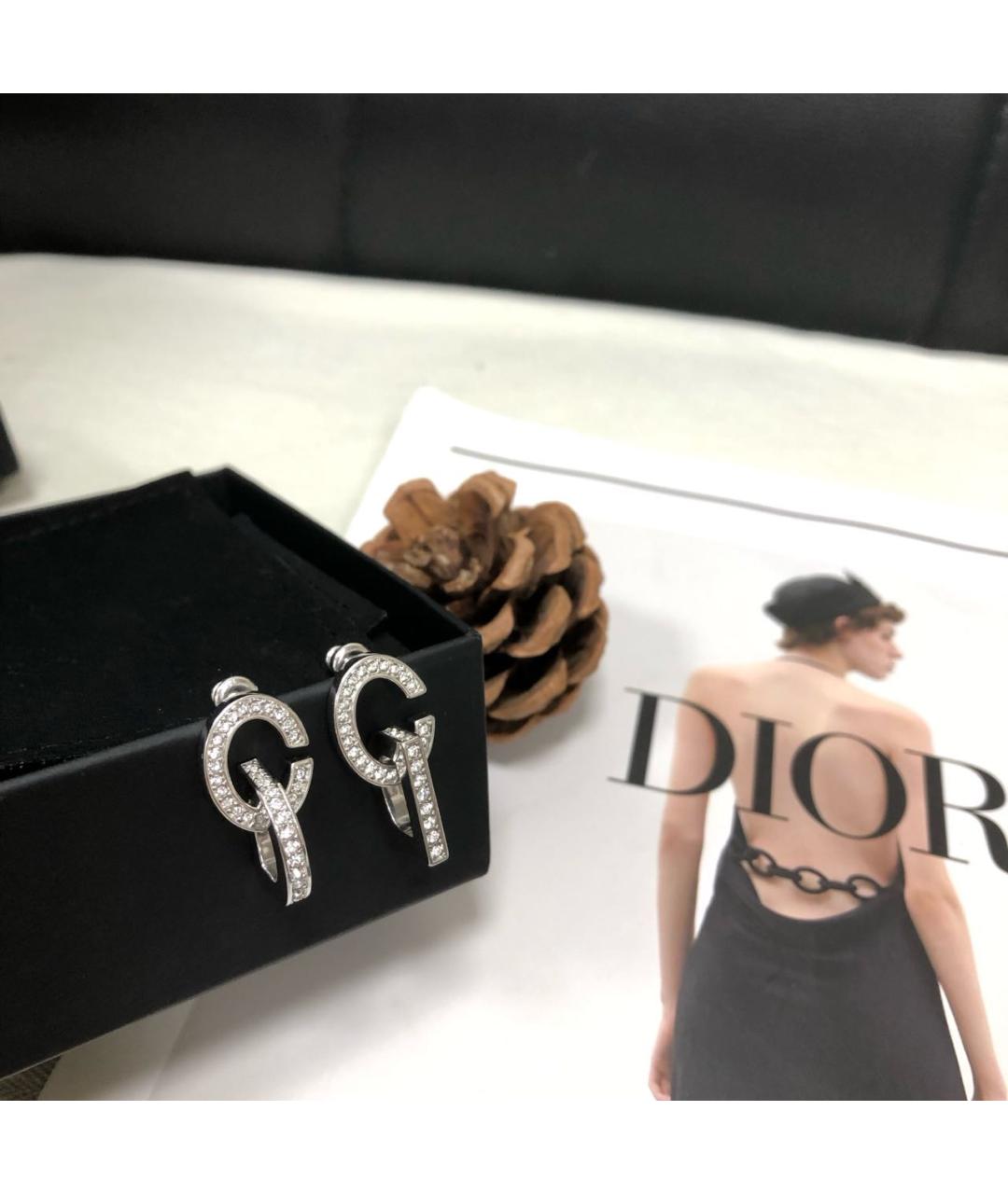 CHRISTIAN DIOR Серебряные серьги, фото 3