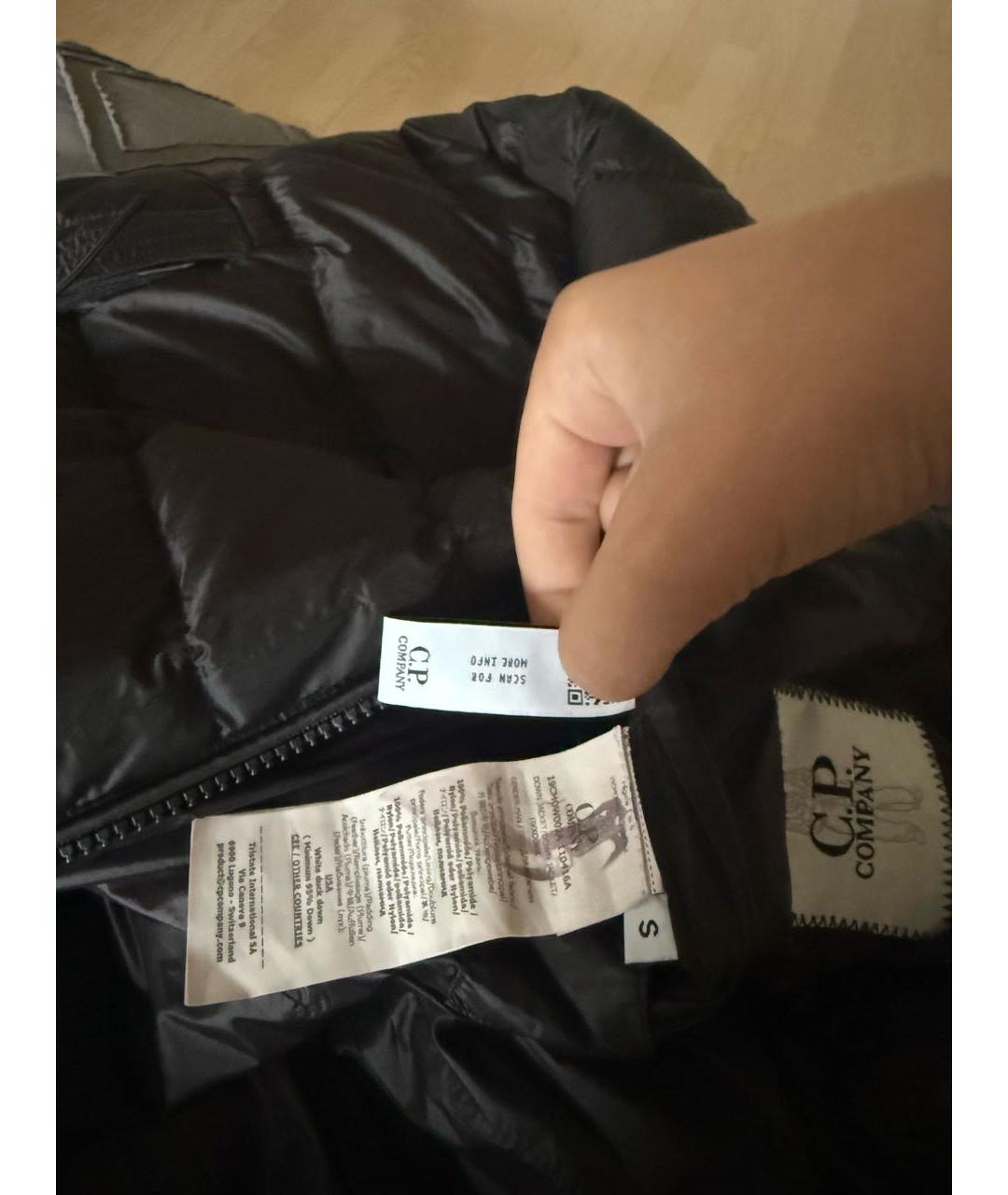 CP COMPANY Черная нейлоновая куртка, фото 6