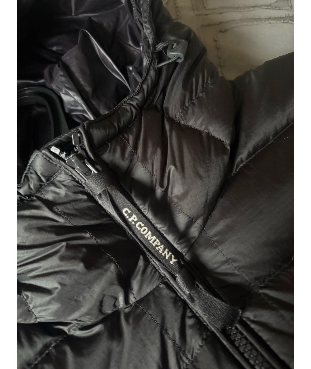 CP COMPANY Черная нейлоновая куртка, фото 3