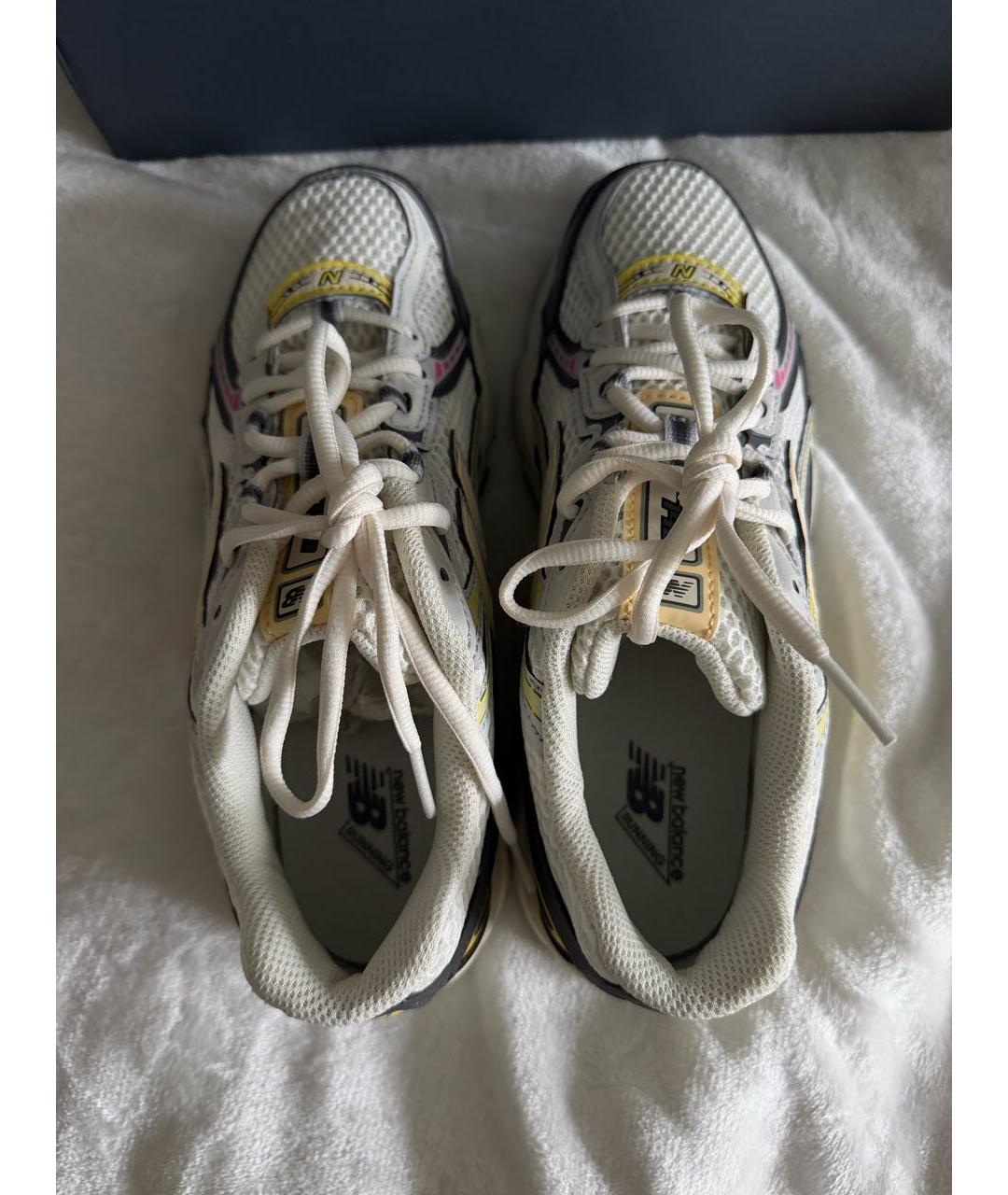 NEW BALANCE Бежевые синтетические кроссовки, фото 3