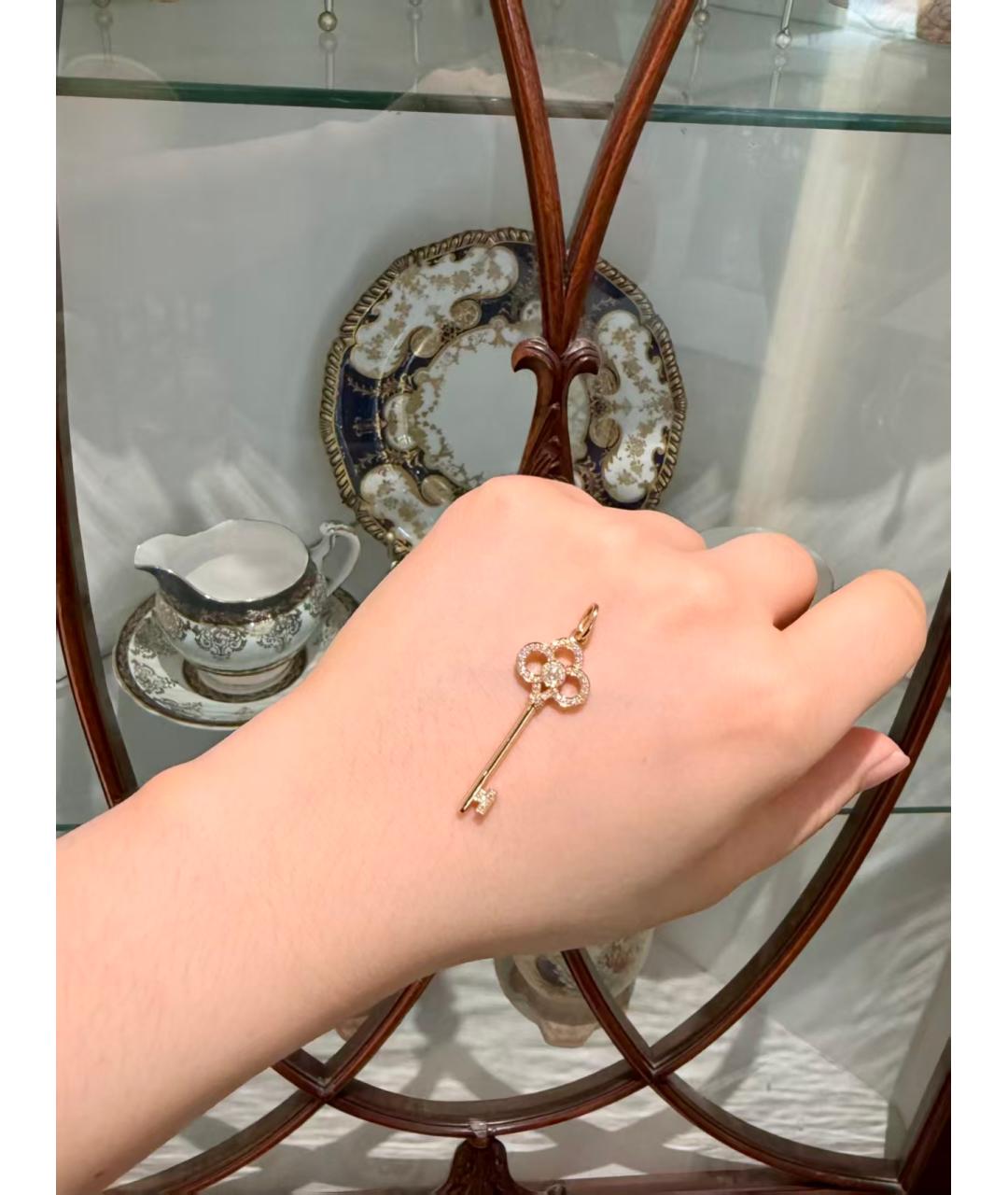 TIFFANY&CO Золотая подвеска, фото 5