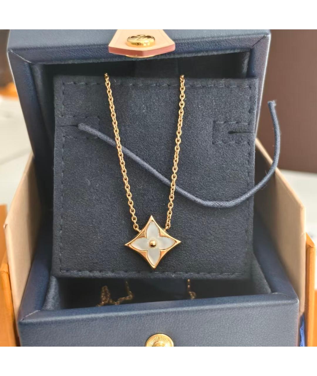 LOUIS VUITTON Золотое колье, фото 4